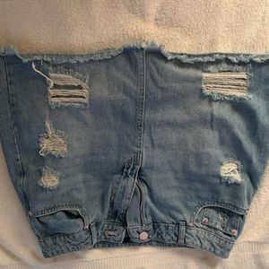 Jean skirt